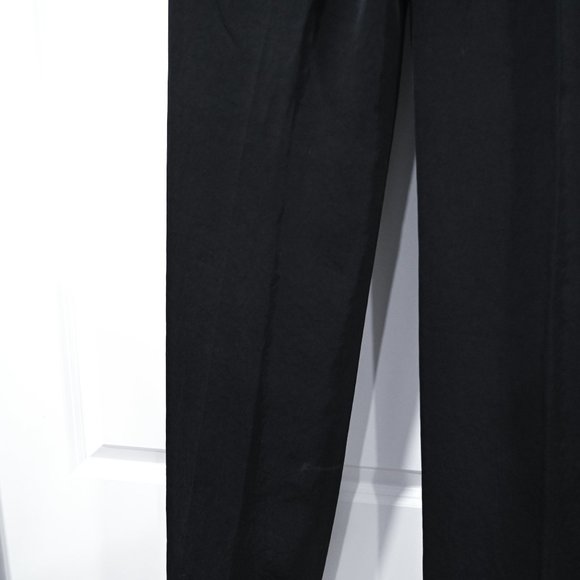 Diane Von Furstenberg Size 10 Wide Leg Black Pants | SIze 10 - Picture 6 of 9